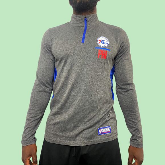 under armour philadelphia 76ers quarter zip - Picture 1 of 4